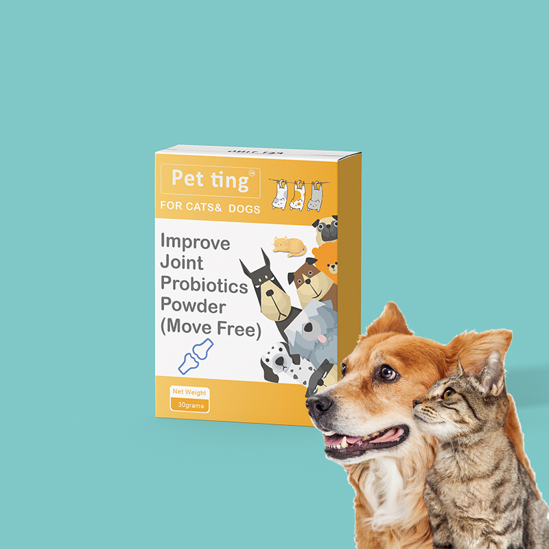 Customized Brand Katze-Hundewelpen Kitty Probiotika Pulver für die Verbesserung der Gelenke für Haustiere